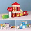 120pcs Sunshine City Building Blocks children's educational toys details Picture